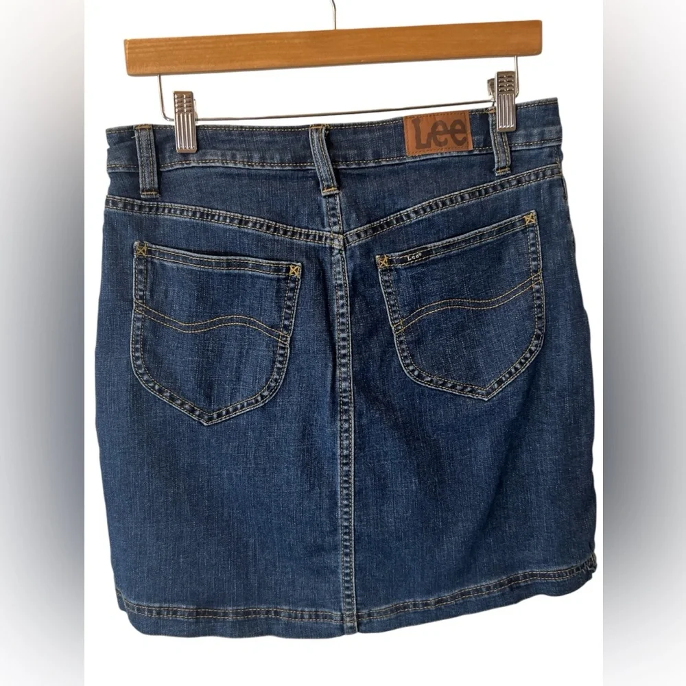 Lee Denim Mini Skort - Picture 3 of 7